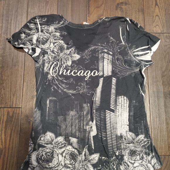 Chicago Big Bang Rhinestone shir - Picture 3 of 7